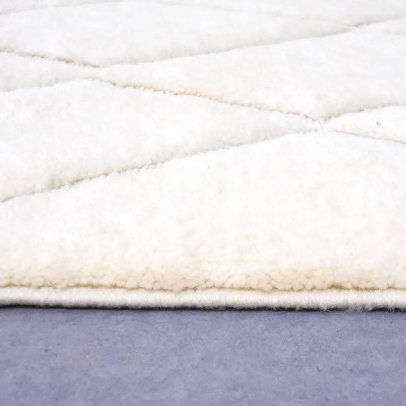 White 12' X 15' Moroccan Rugs 