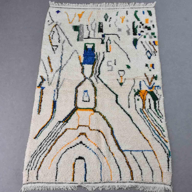 Azilal Rug (5.1 x 8.3 feet) / (157 x 254 cm) 