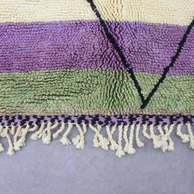 Beni Ourain Moroccan Rug 8' X 10' / 244x305 cm 