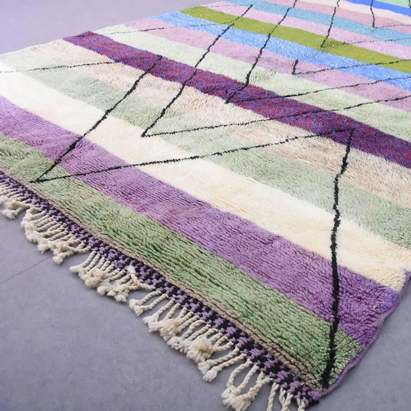 Blue Beni Ourain Rug 