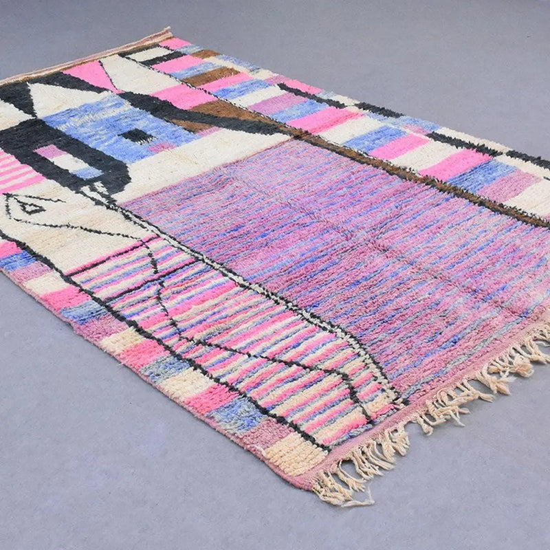 Fossil Berber Rug, Custom made 