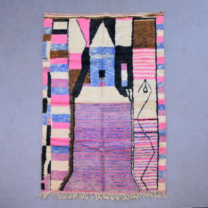 Fossil Berber Rug, Custom made 