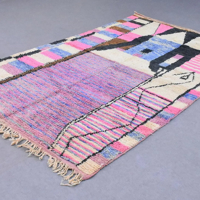 Fossil Berber Rug, Custom made 
