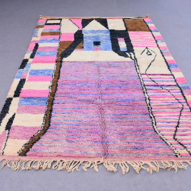 Fossil Berber Rug, Custom made 