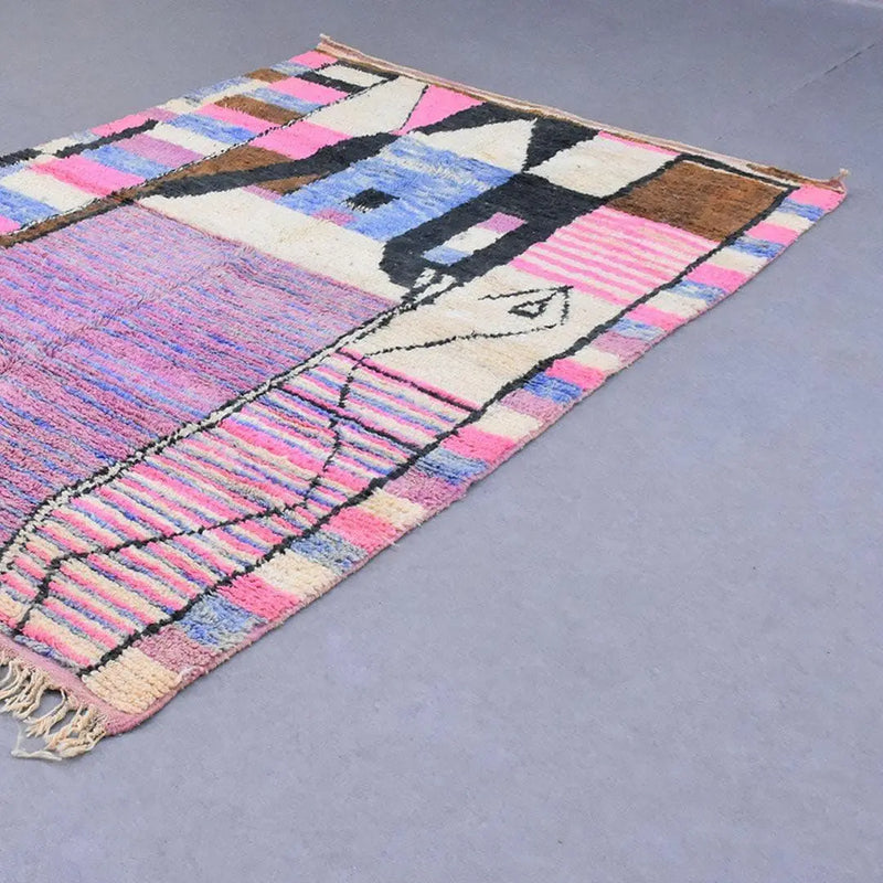 Fossil Berber Rug, Custom made 