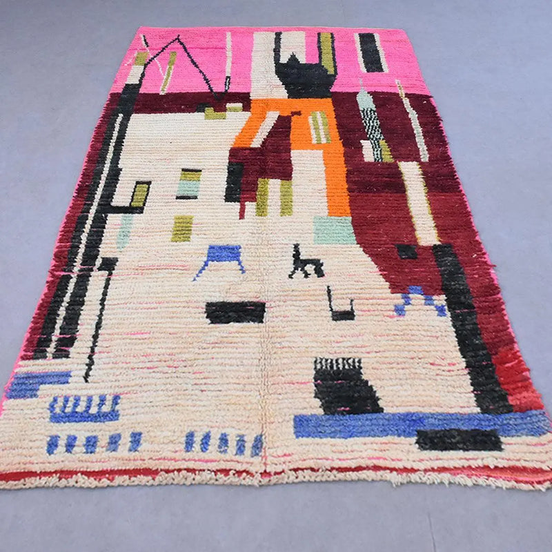 Halima Berber Rug, Custom made 