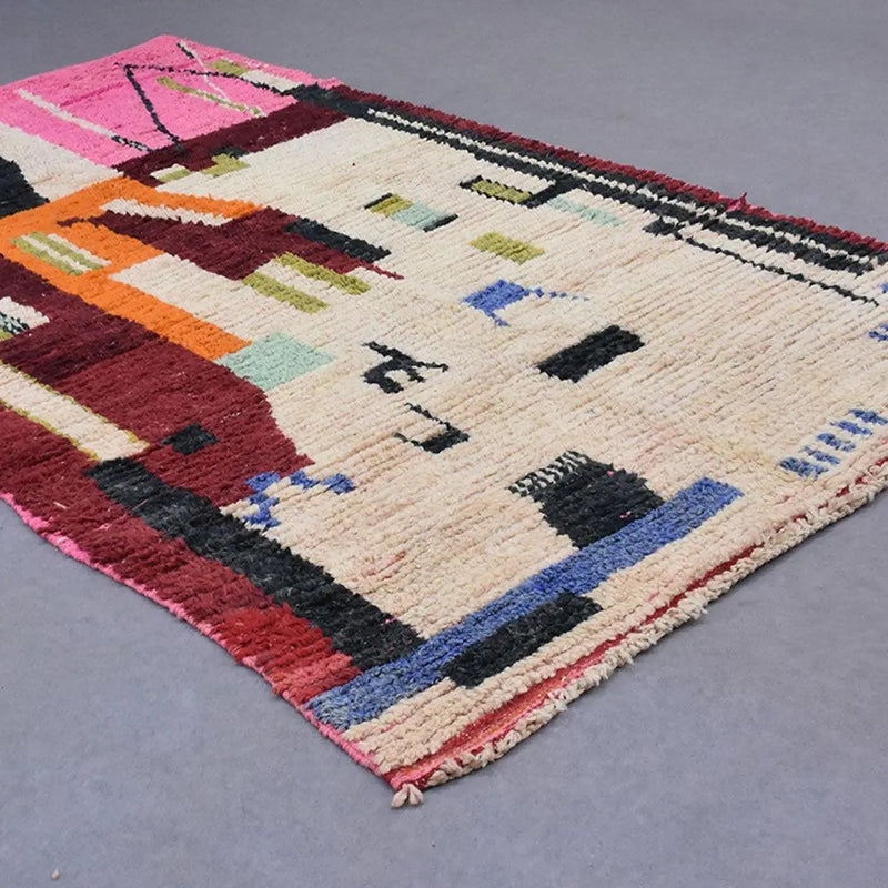 Halima Berber Rug, Custom made 