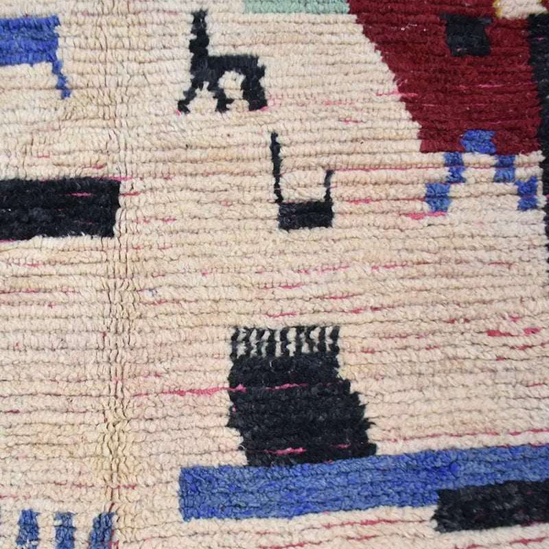 Halima Berber Rug, Custom made 