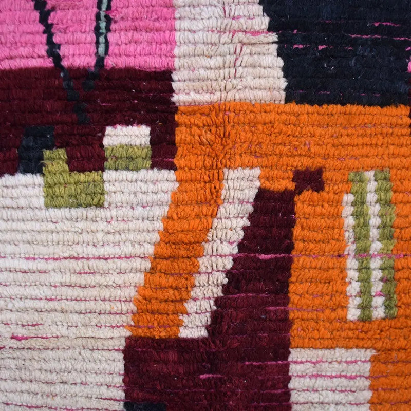Halima Berber Rug, Custom made 