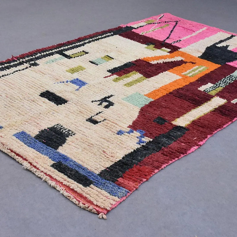 Halima Berber Rug, Custom made 