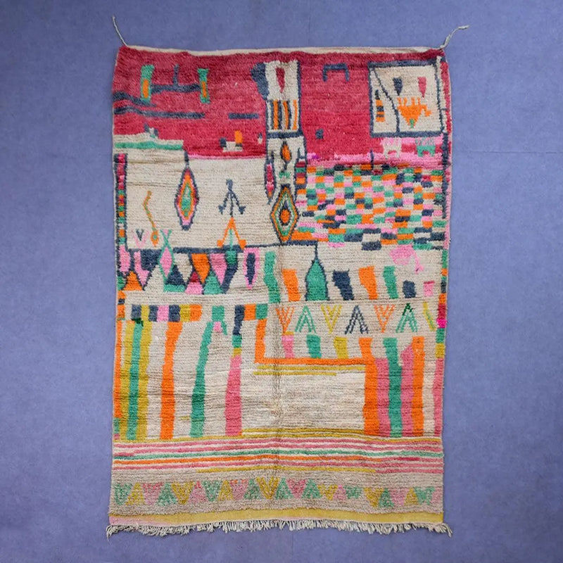 Kawtar Berber Rug, Custom made 