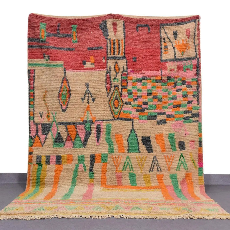 Kawtar Berber Rug, Custom made 