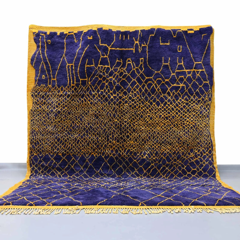 Beni Ourain Rugs Lyra Luxury Beni Mrirt Rug 8.2  X 9.8 ft /  252 X 301 cm 