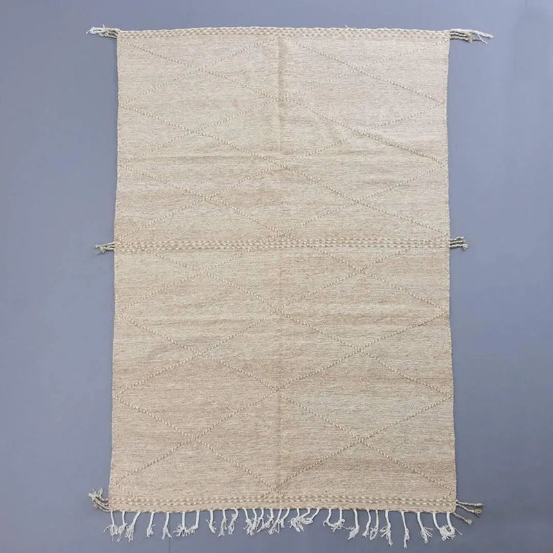 Moroccan Kilim Rug 6.4 x 9.7 ft / 197 x 297 cm 