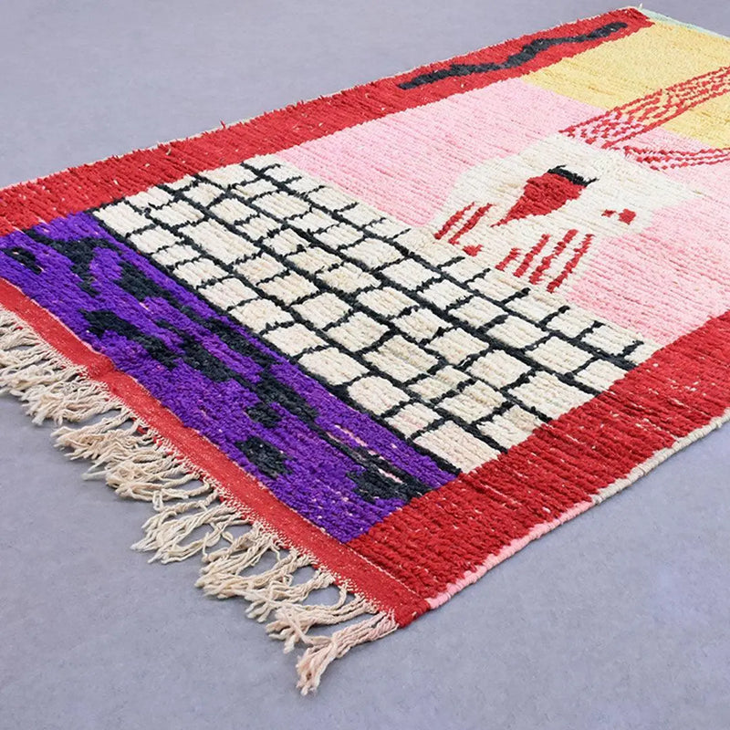Najat Berber Rug, Custom made 