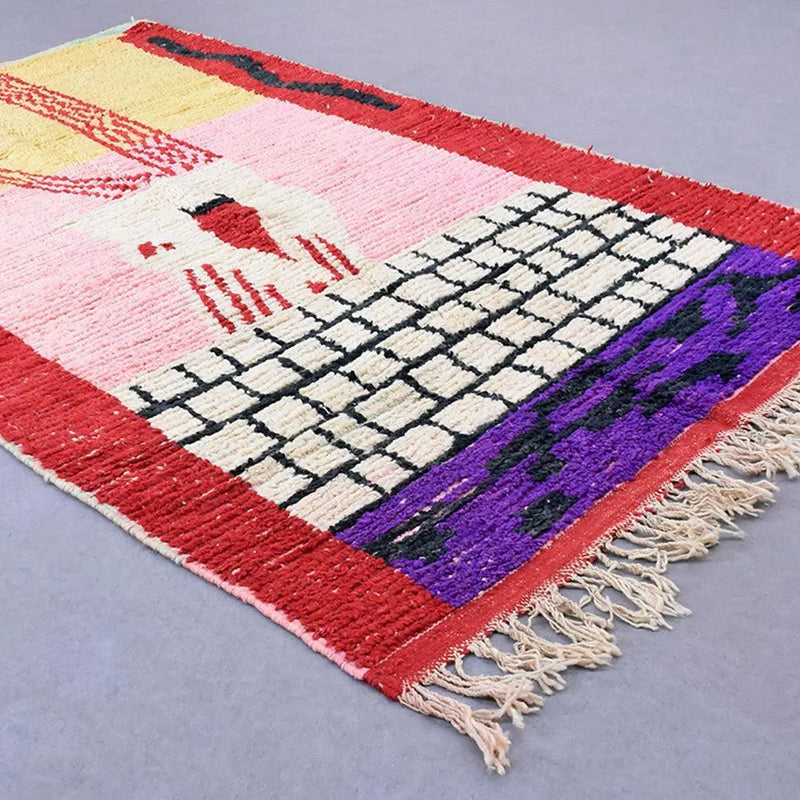 Najat Berber Rug, Custom made 