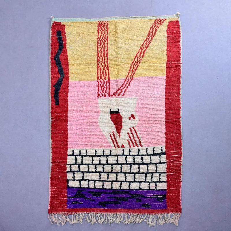 Najat Berber Rug, Custom made 