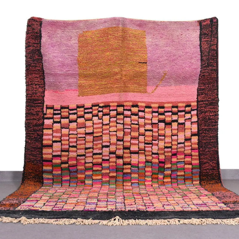 Peacock Berber Rug, Custom made 