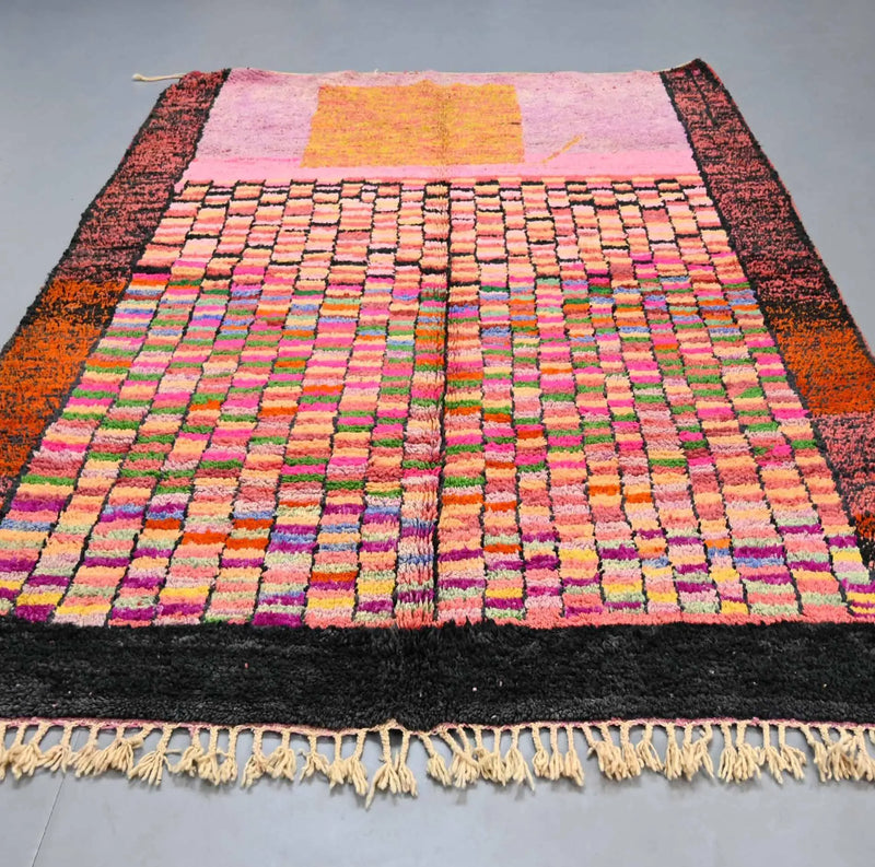 Peacock Berber Rug, Custom made 