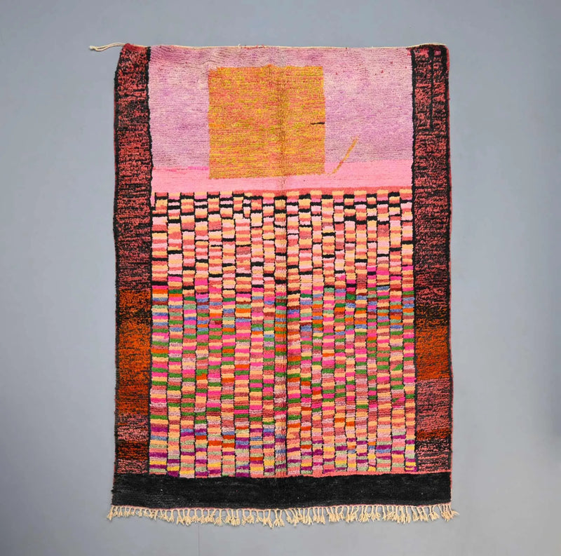 Peacock Berber Rug, Custom made 