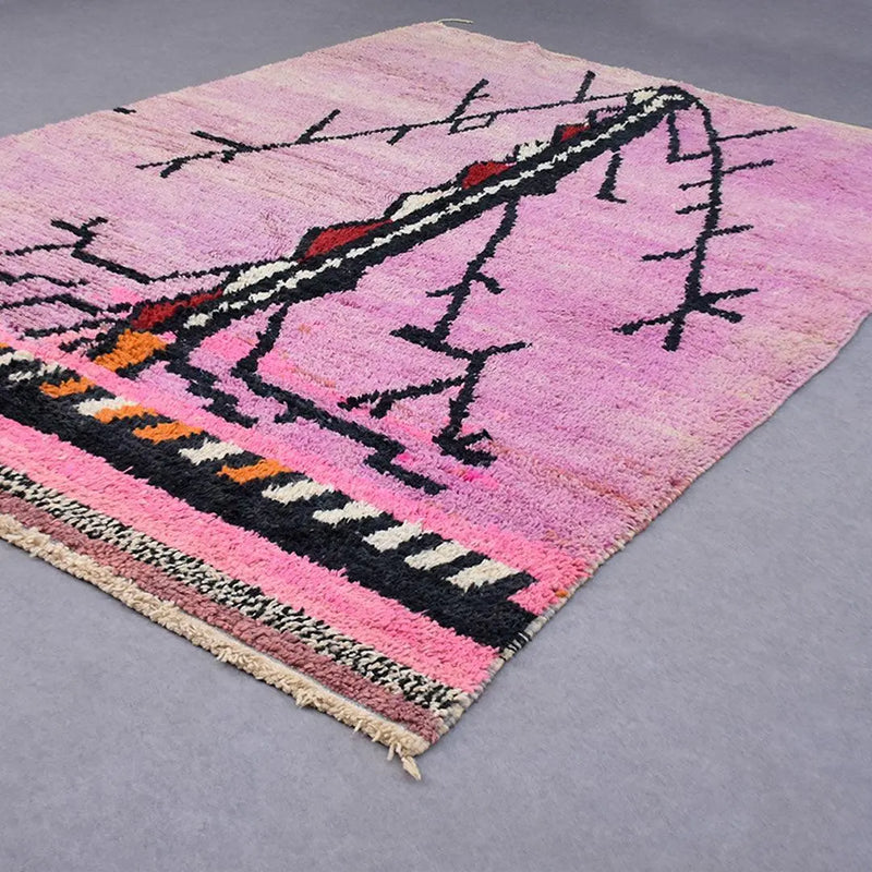 Peony Berber Rug, Custom made 