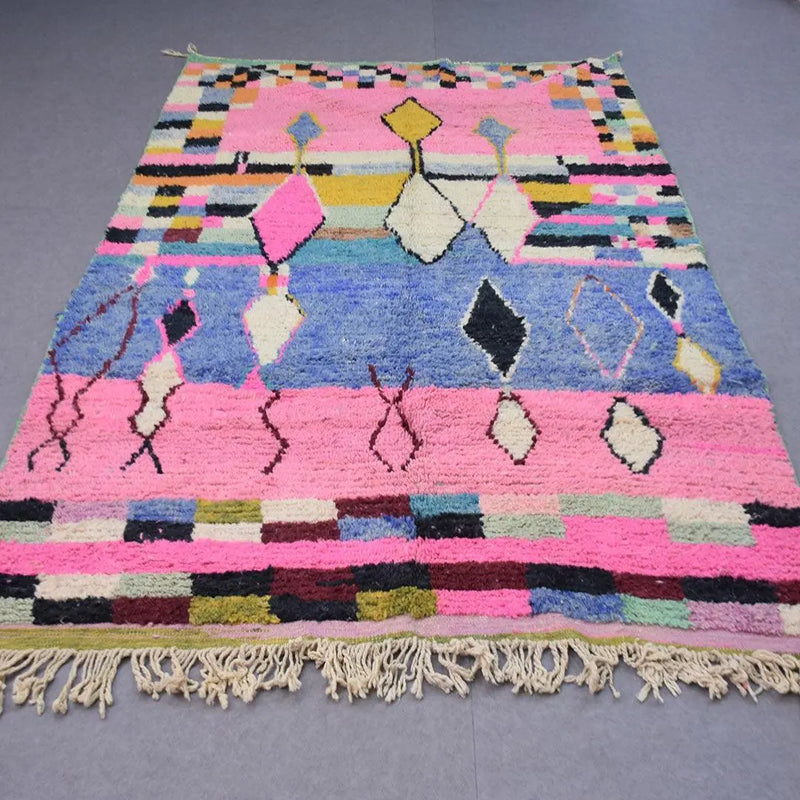 Rosewater Berber Rug, Custom made 