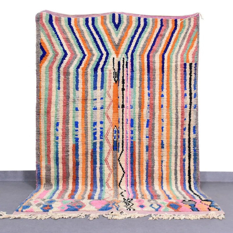 Tangerine Berber Rug, Custom made 