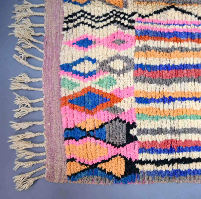 Tangerine Berber Rug, Custom made 