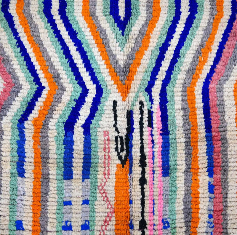Tangerine Berber Rug, Custom made 