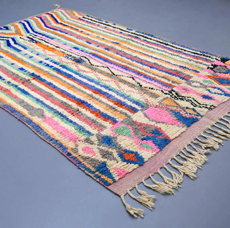 Tangerine Berber Rug, Custom made 