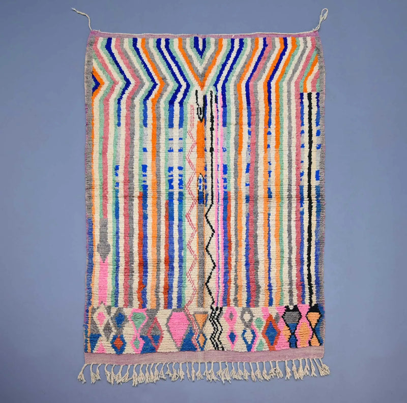 Tangerine Berber Rug, Custom made 