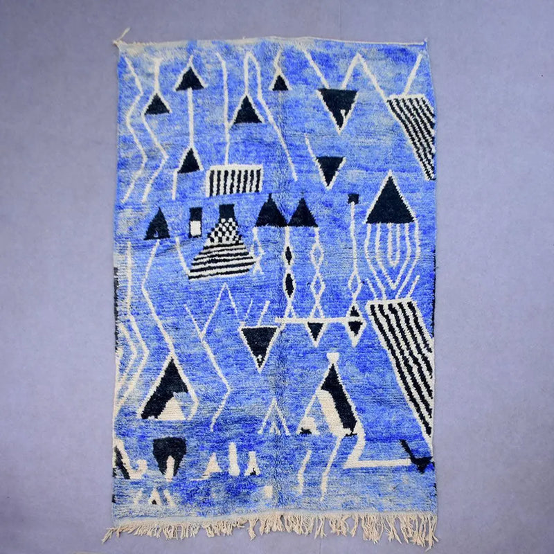 Tangier Berber Rug, Moroccan Custom made 