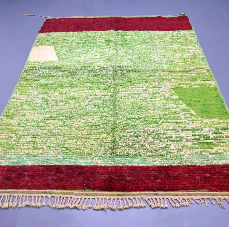 Vintage Fanan Moroccan Rug 6.7 x 9.6 feet / 182 x 275 cm 