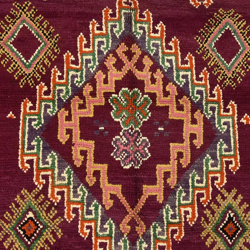 Vintage Moroccan Abstract	Rug 5.2 x 8.7 ft / 160 x 267 cm 