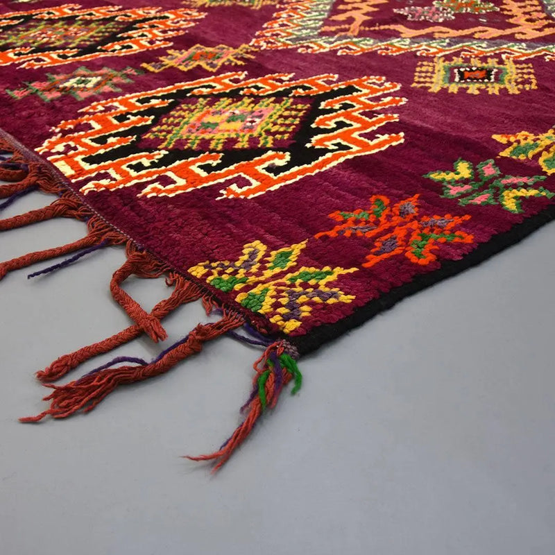 Vintage Moroccan Abstract	Rug 5.2 x 8.7 ft / 160 x 267 cm 