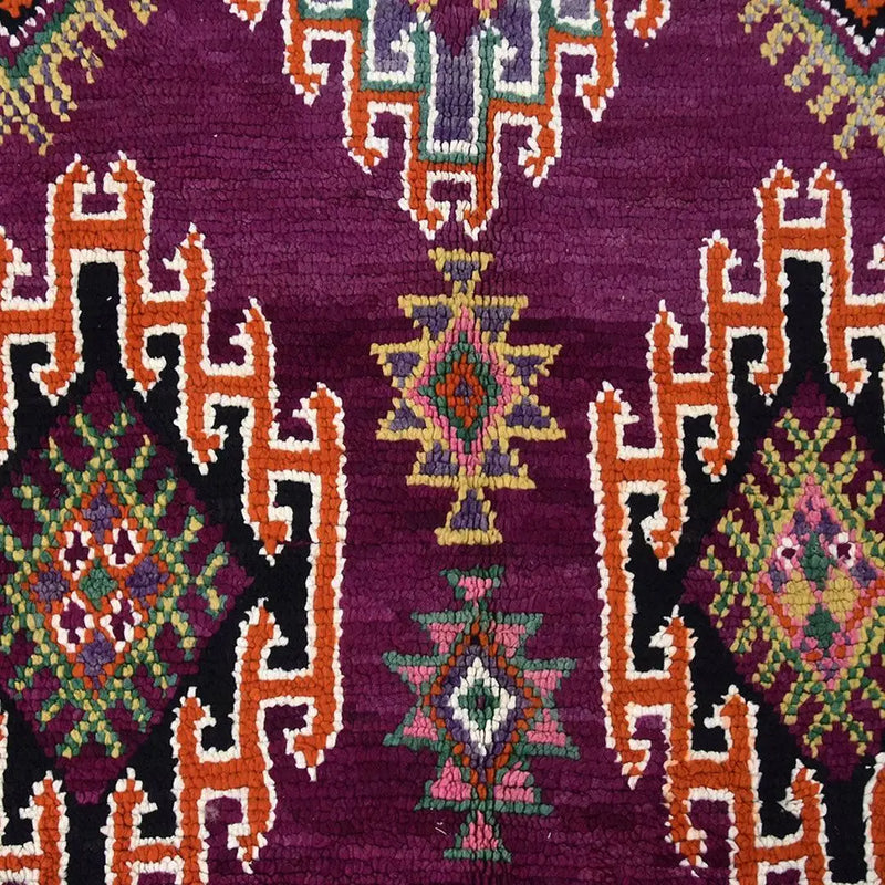 Vintage Moroccan Abstract	Rug 5.2 x 8.7 ft / 160 x 267 cm 