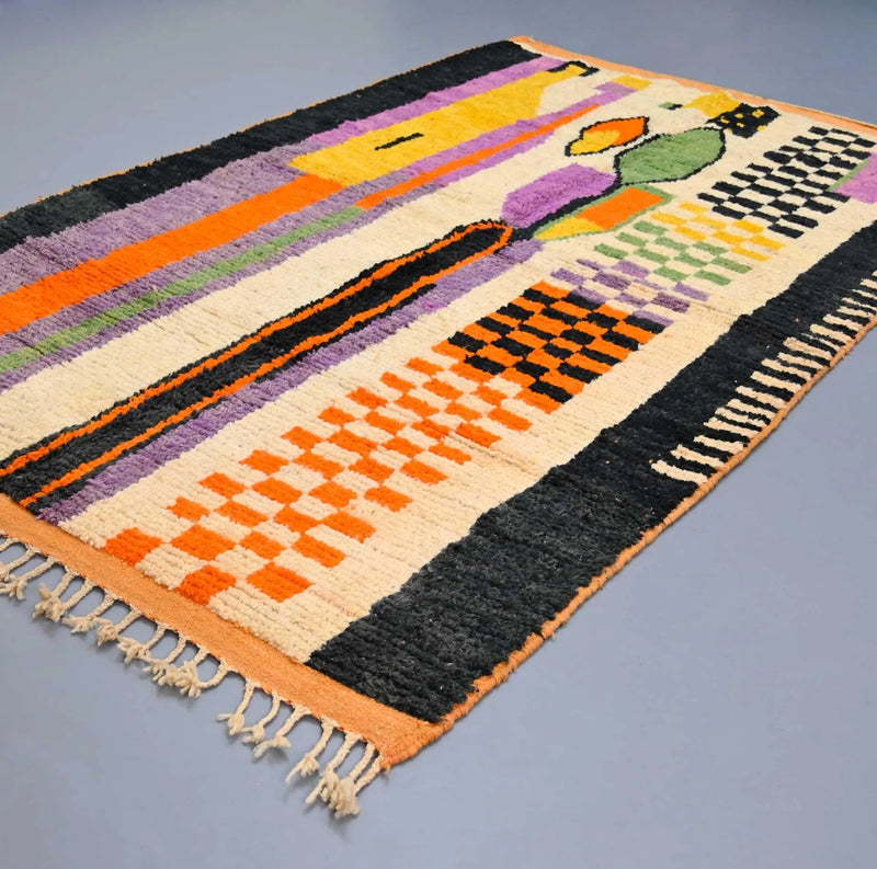 Zoubida Berber Rug, Custom made 