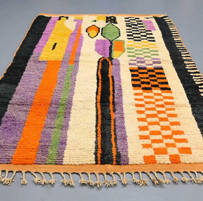 Zoubida Berber Rug, Custom made 